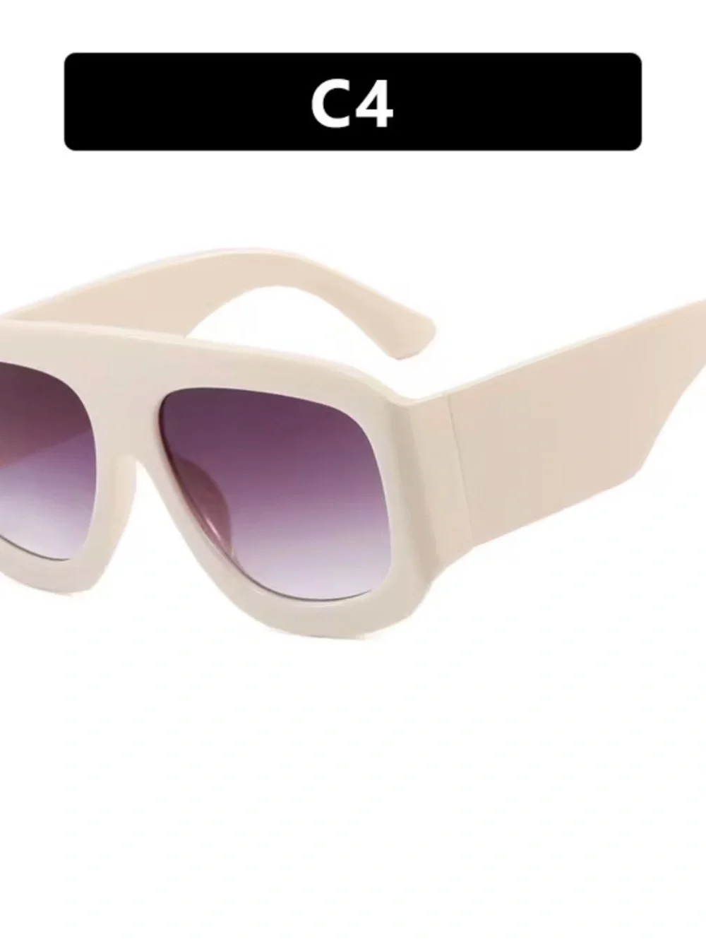 Black Frame Yellow Lens Sunglasses - Unbranded